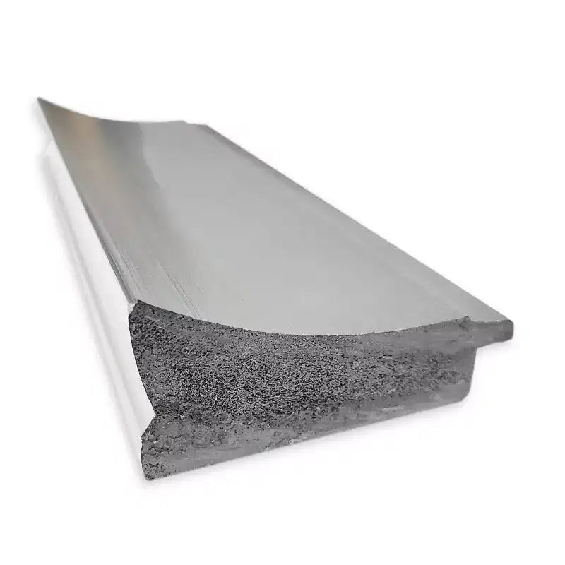 Miroir mural de salle de bain non biseauté nickel poli