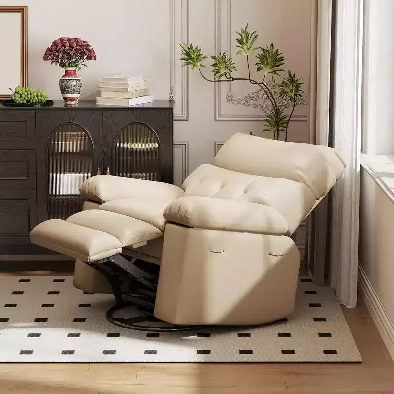 Fauteuil inclinable surdimensionné, fauteuil inclinable manuel avec rembourrage éponge 1,5X