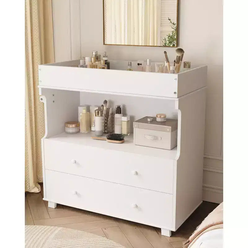 Commode à langer pour bébé, table à langer moderne en bois