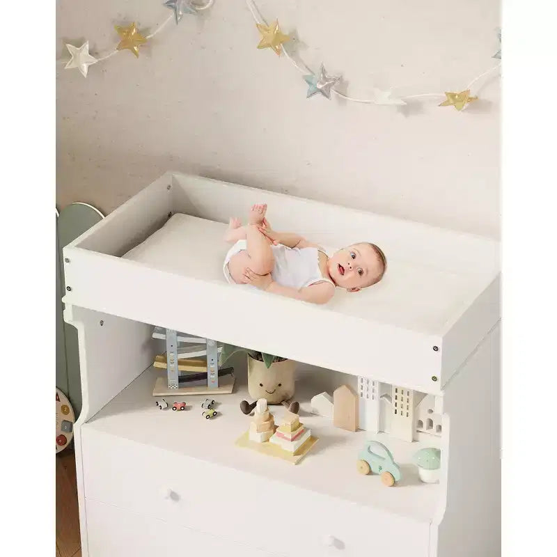 Commode à langer pour bébé, table à langer moderne en bois