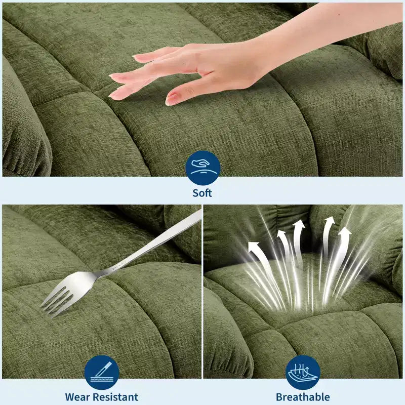 Fauteuil inclinable à bascule, fauteuil inclinable massant, fauteuil inclinable à bascule et pivotant à 360°