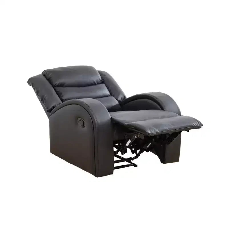 Fauteuil inclinable électrique, fauteuil inclinable électrique en similicuir avec dossier réglable
