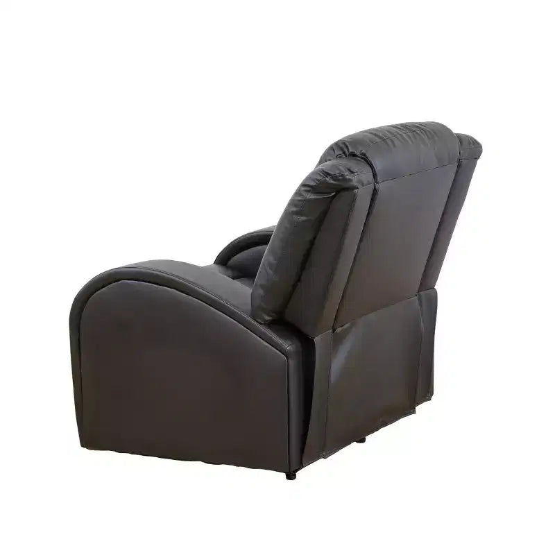 Fauteuil inclinable électrique, fauteuil inclinable électrique en similicuir avec dossier réglable