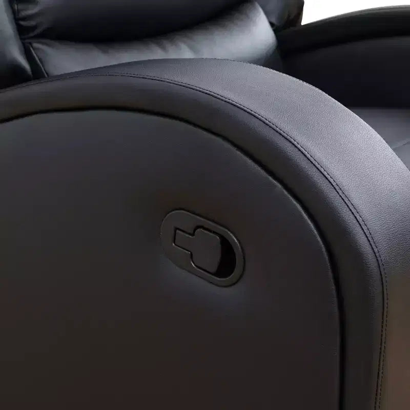 Fauteuil inclinable électrique, fauteuil inclinable électrique en similicuir avec dossier réglable