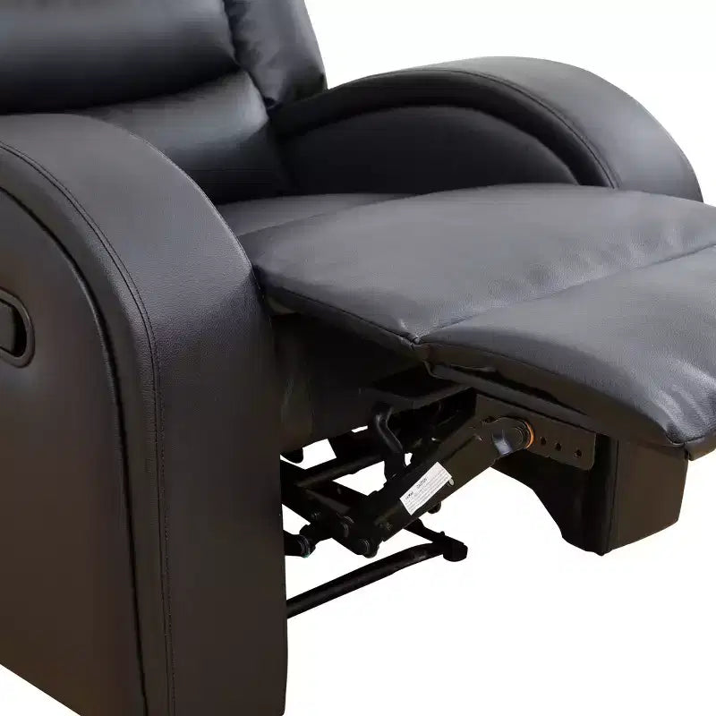 Fauteuil inclinable électrique, fauteuil inclinable électrique en similicuir avec dossier réglable