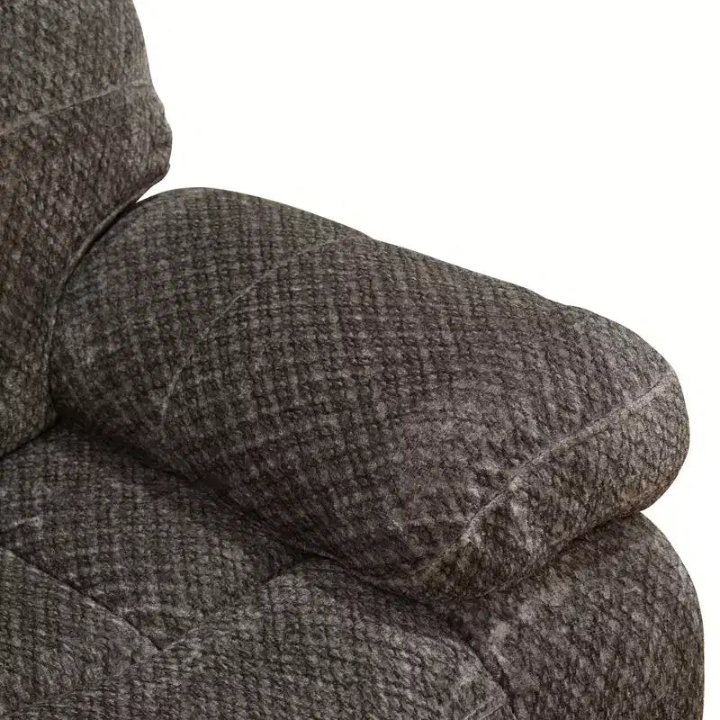 Fauteuil inclinable, Fauteuil relax en tissu respirant anti-boulochage avec dossier réglable