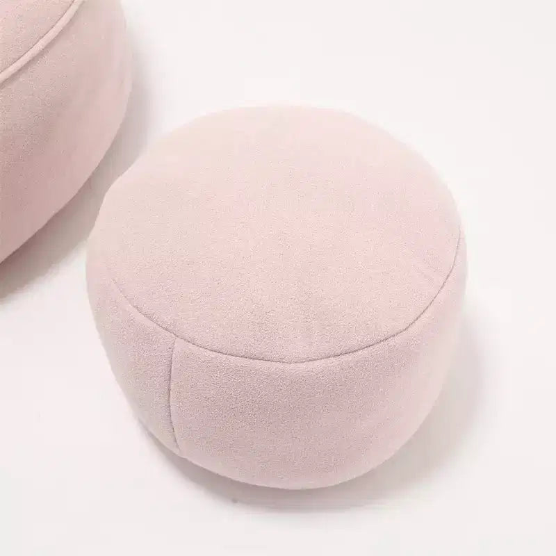 Pouf Géant, Fauteuils Poires en Mousse Haute Densité avec Repose-Pieds
