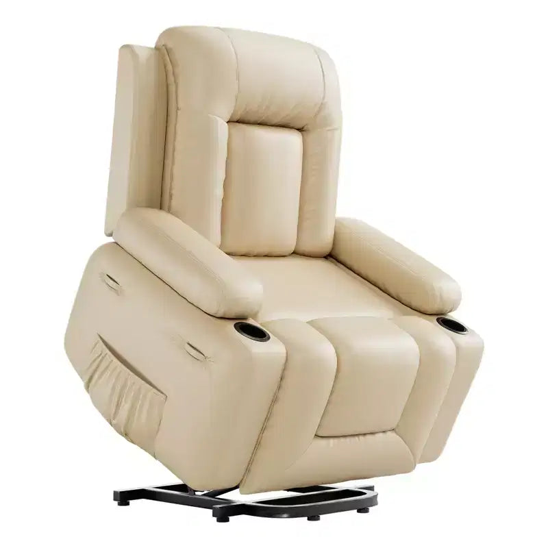 41.7 PU Leather Power Lift Recliner Chair, Adjustable Recliner, Ergonomic Single Sofa, for Living Room