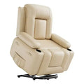 41.7 PU Leather Power Lift Recliner Chair, Adjustable Recliner, Ergonomic Single Sofa, for Living Room