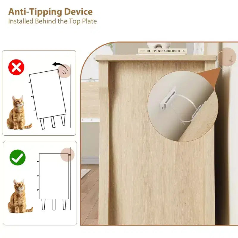 Commode 6 tiroirs pour chambre à coucher, 120 cm de large, meuble de rangement autonome en bois