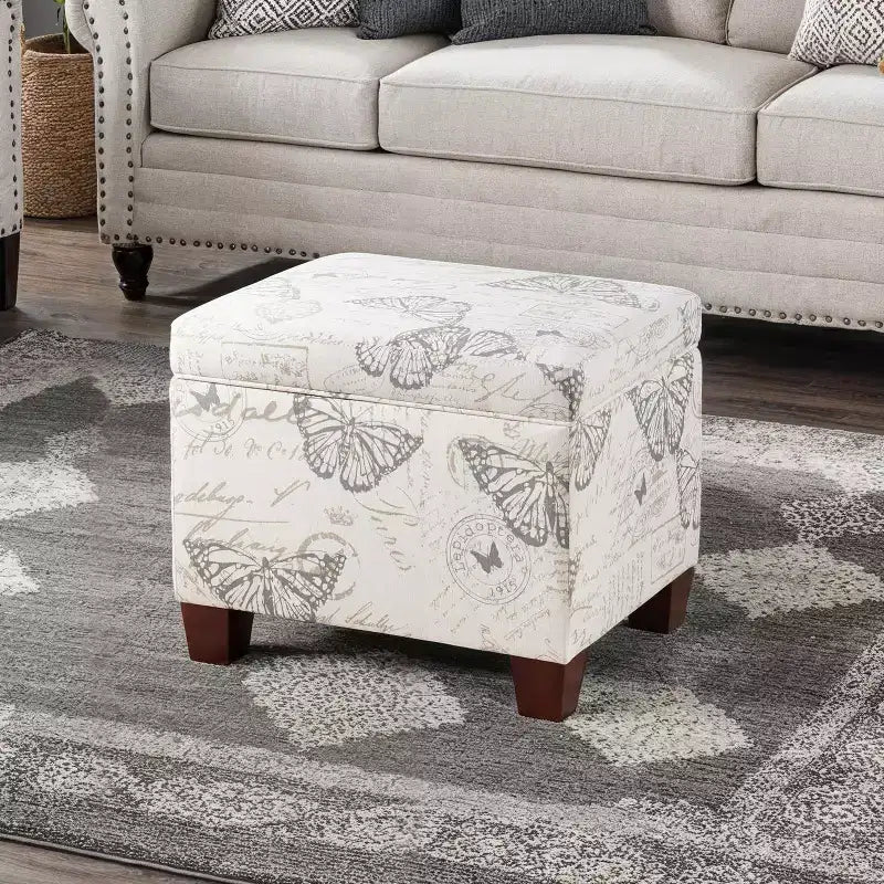 HomeStock Madison Storage Ottoman
