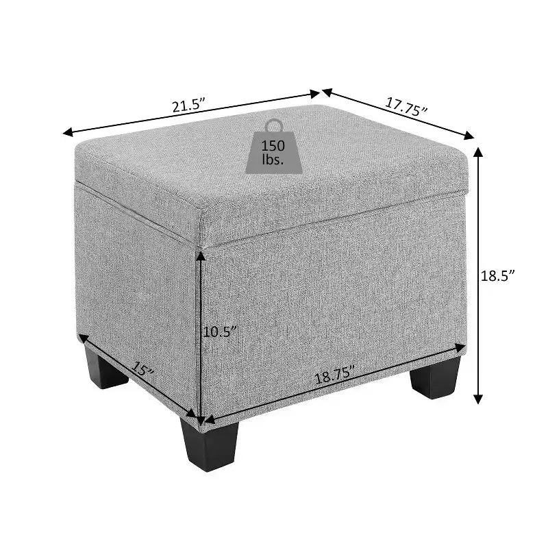 Pouf de rangement