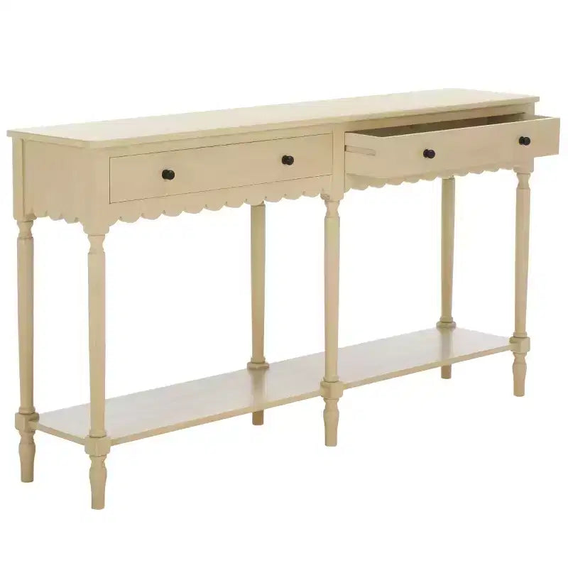 Console avec étagère ouverte