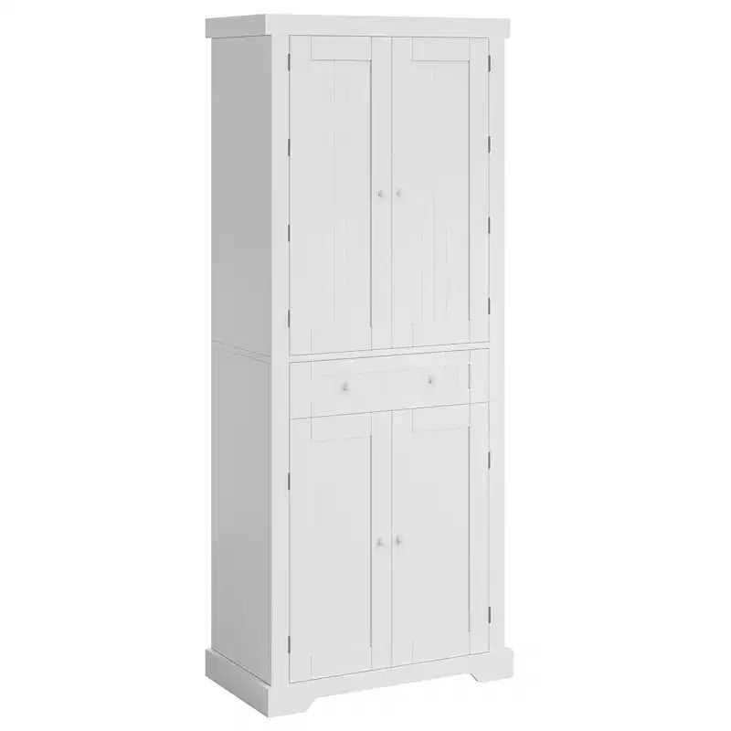 Meuble de Rangement de Cuisine avec Portes et Étagères, Garde-Manger