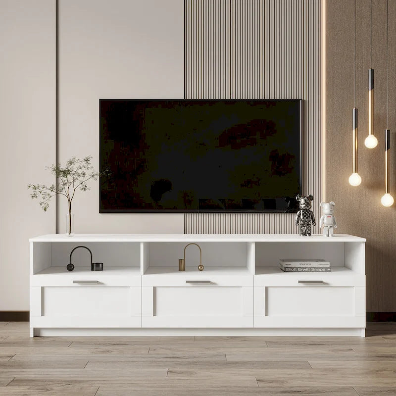 70.87 TV Stand with 3 Storage Spaces & 3 Drawers
