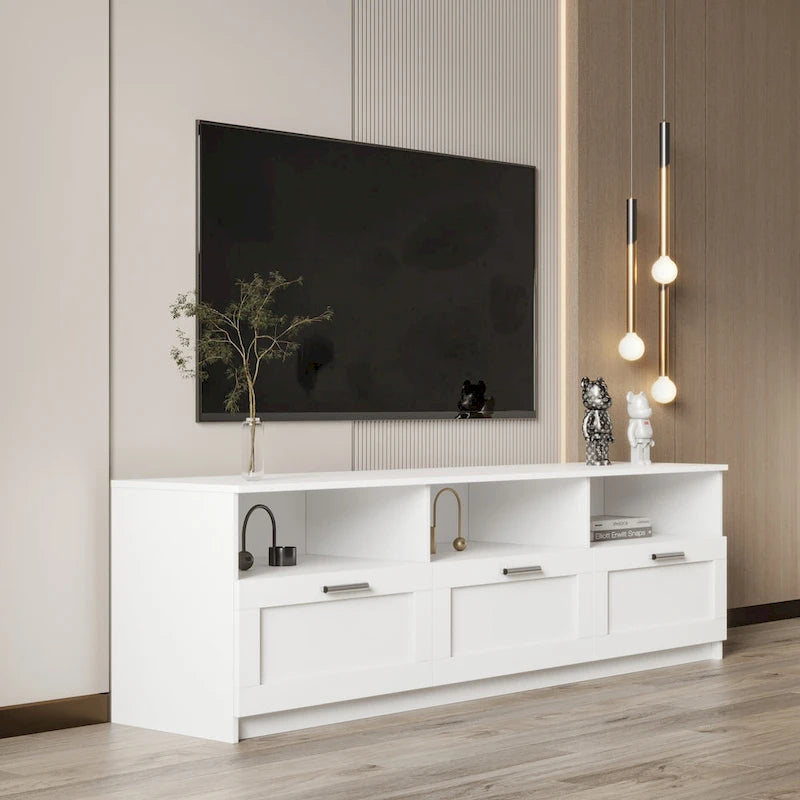 70.87 TV Stand with 3 Storage Spaces & 3 Drawers