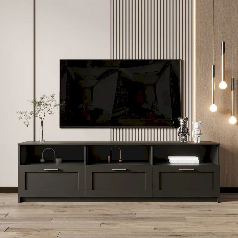70.87 TV Stand with 3 Storage Spaces & 3 Drawers