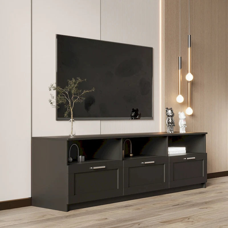 70.87 TV Stand with 3 Storage Spaces & 3 Drawers