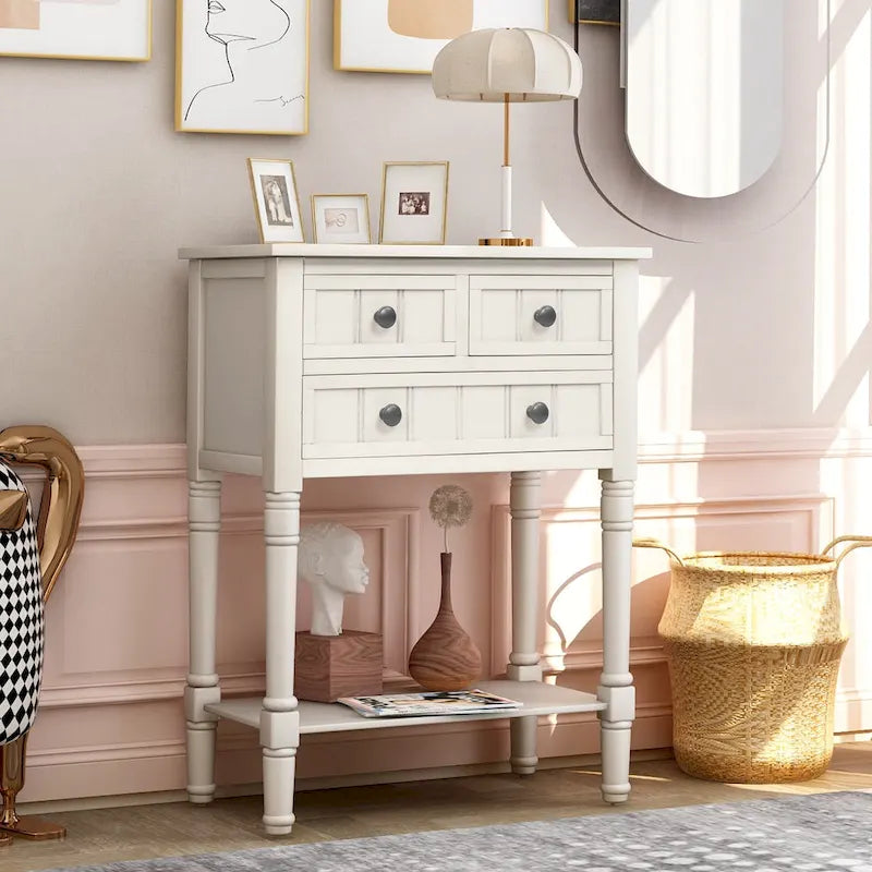 Narrow Console Table Slim Sofa Table
