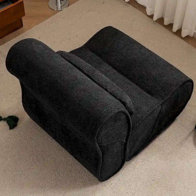 GDFStudio - Amelia Timeless Fabric Recliner with Ergonomic Design and Matching Pillows