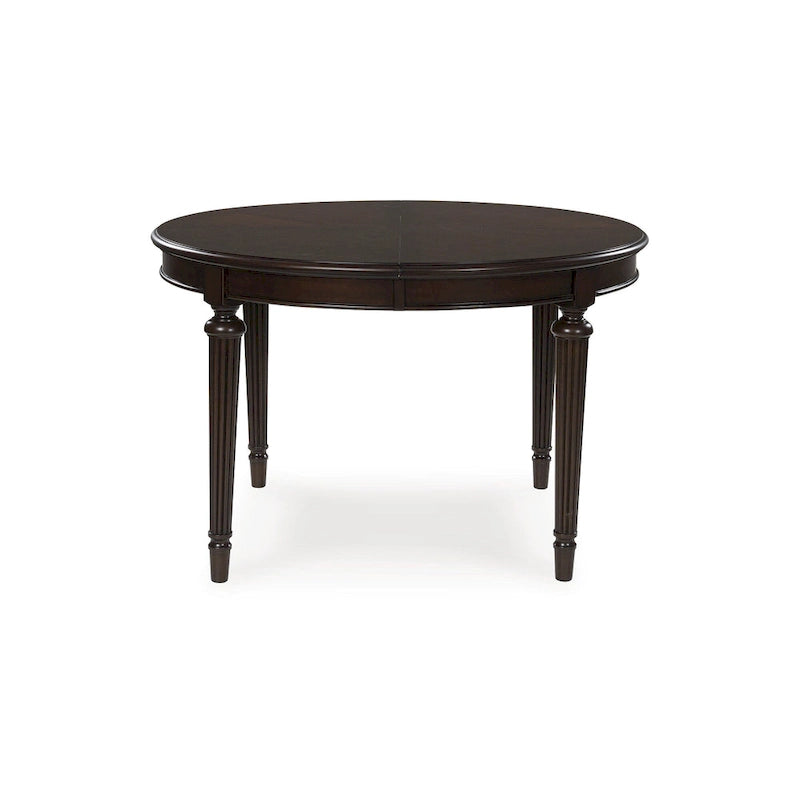 Signature Design by Ashley Lavinton Brown Dining Extension Table - 47.75 W x 72 D x 30.25 H
