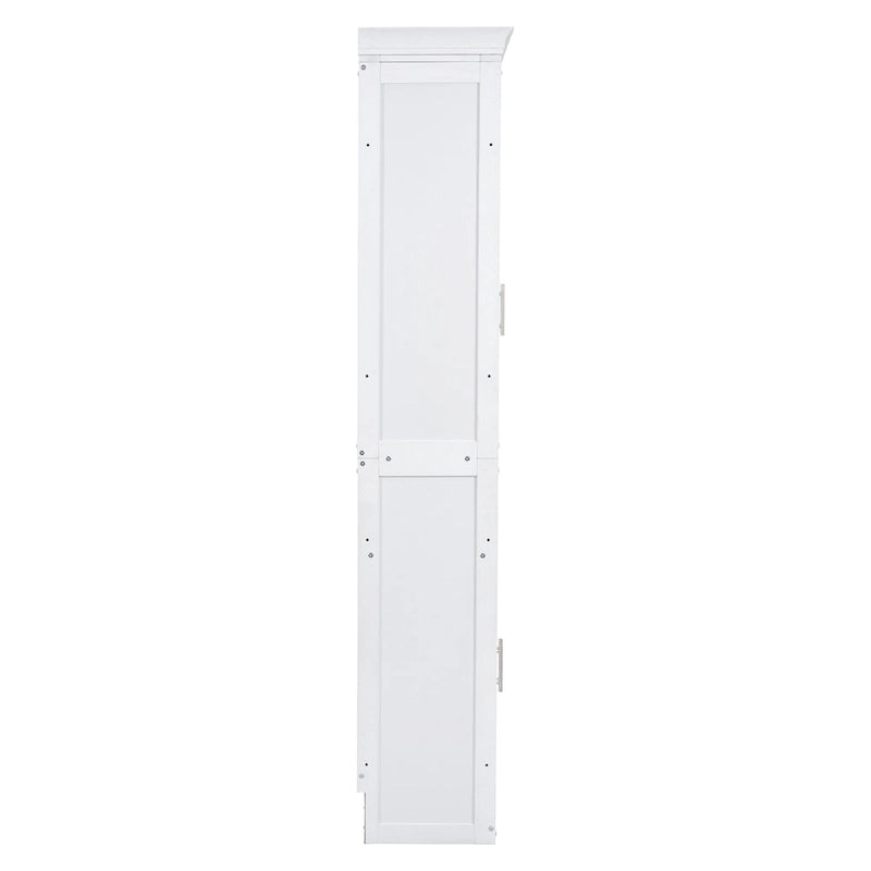 Queen Smart Murphy Bed with Wardrobe & Storage, Customizable System