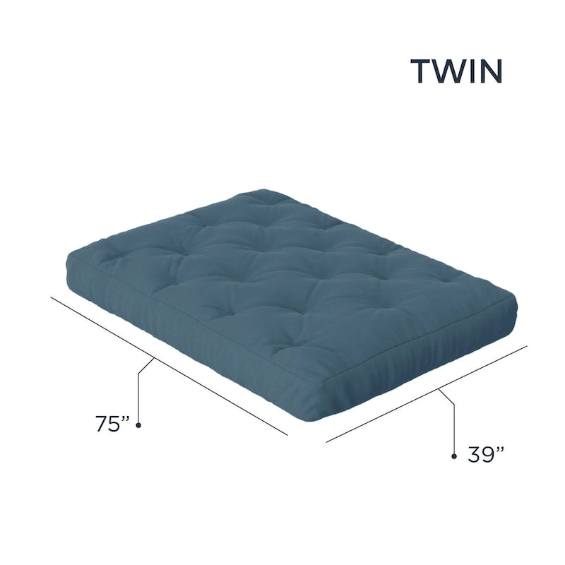 Loosh Home 10 Gel Memory Foam Twin Size Futon Mattress