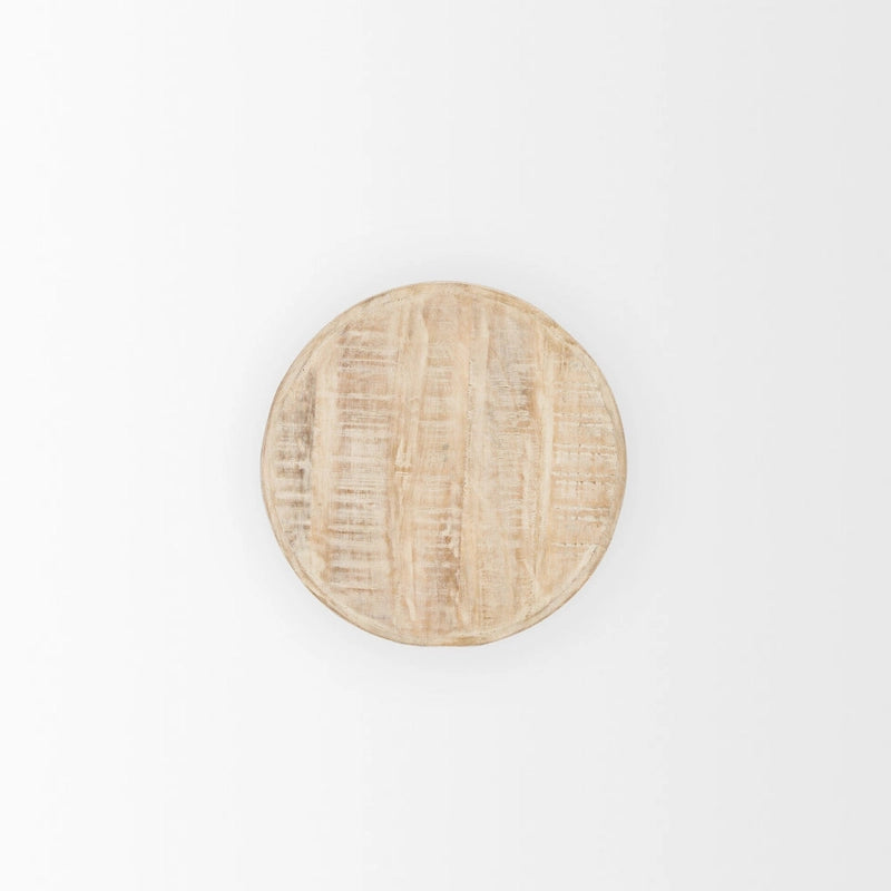 Rosie Small Blonde Wood End Table