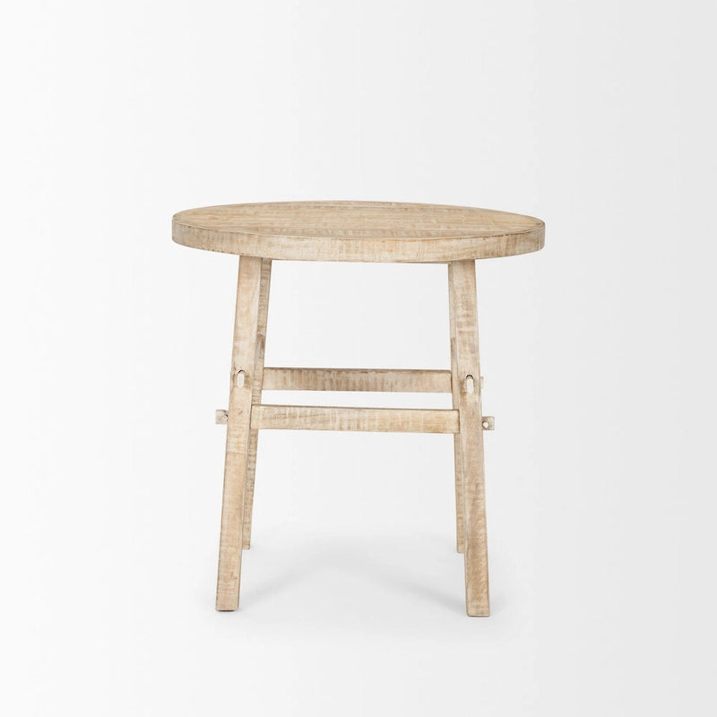 Rosie Small Blonde Wood End Table