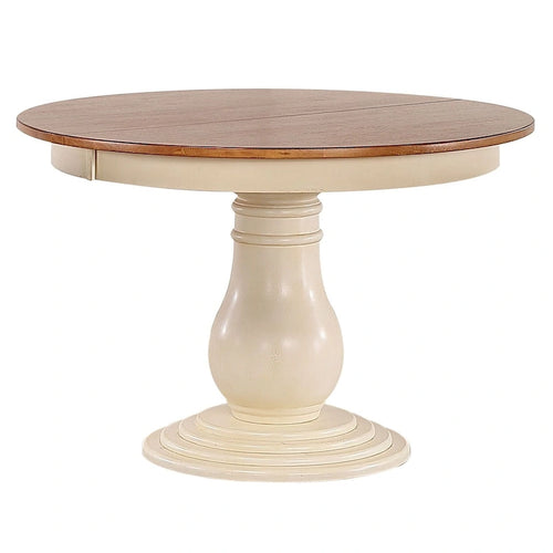 Antiqued Caramel Biscotti Napoleon Back 7-Piece Bella Dining Set