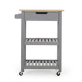 Dade Kitchen Cart with Wheels by Christopher Knight Home