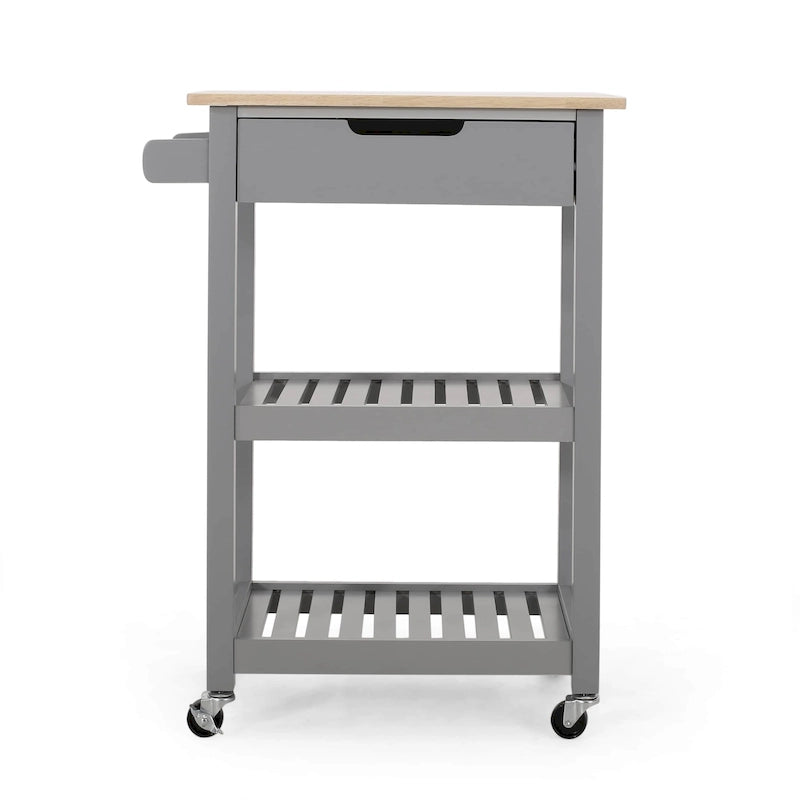 Dade Kitchen Cart with Wheels by Christopher Knight Home