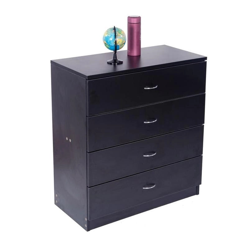 3/4 Drawers Dresser Wood Chest Cabinet