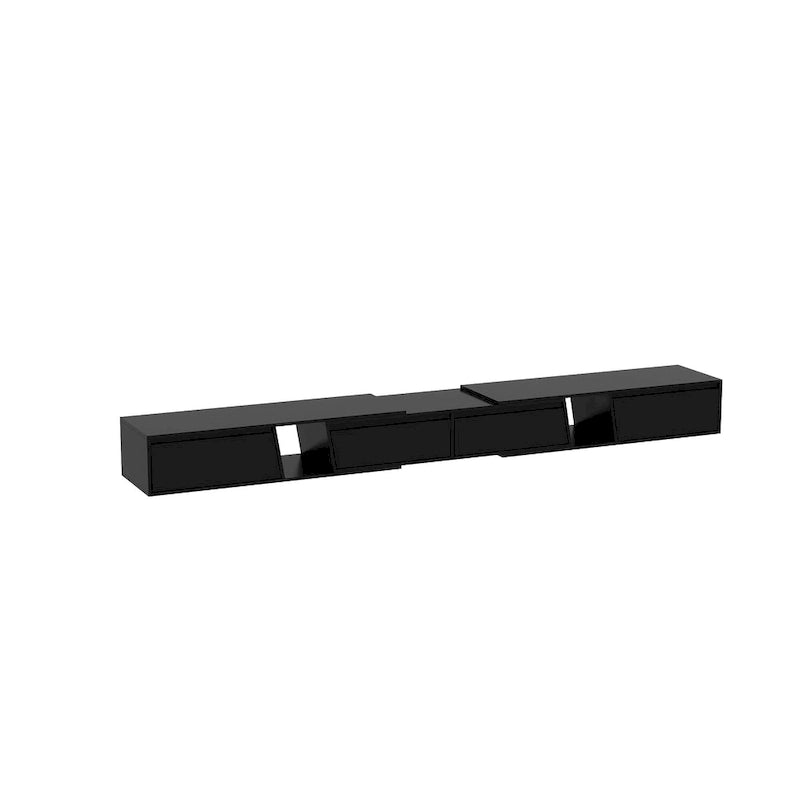 TV Stand Modern Extendable TV Stand in Stretch for TVs up to 120