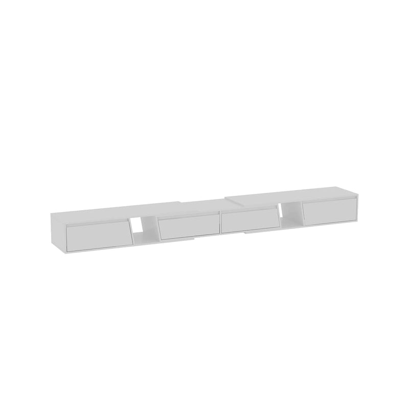TV Stand Modern Extendable TV Stand in Stretch for TVs up to 120