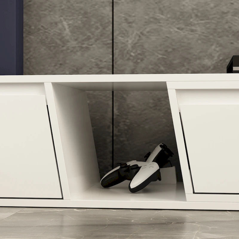 TV Stand Modern Extendable TV Stand in Stretch for TVs up to 120
