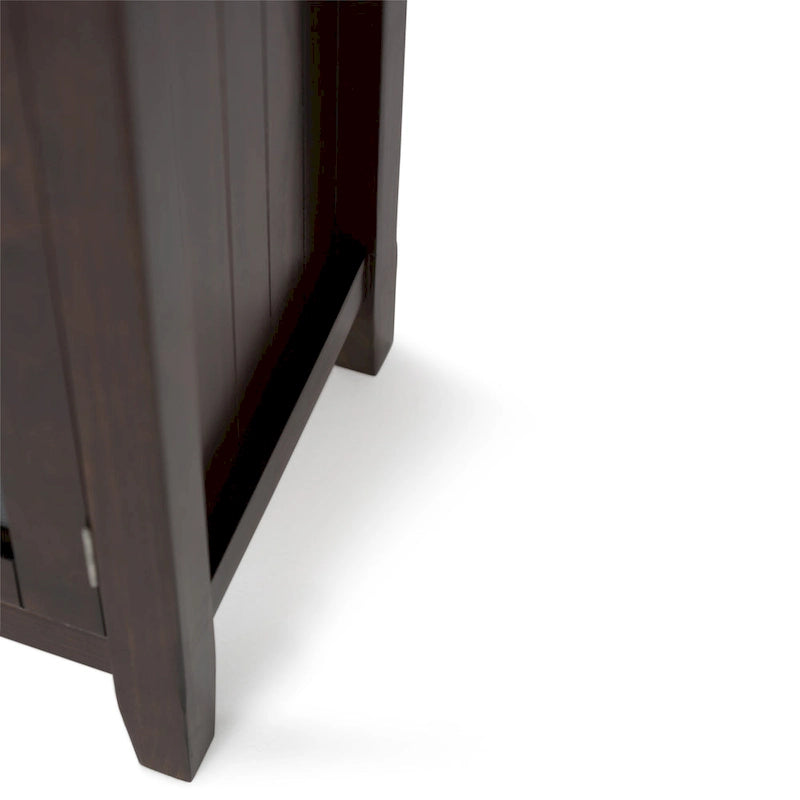 WYNDENHALL Normandy SOLID WOOD 53 inch Wide TV Media Stand For TVs up to 60 inches