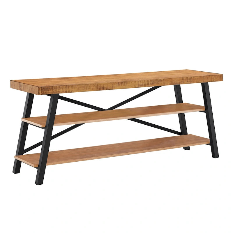 Bryson Rustic X-Base 60-inch TV Stand by iNSPIRE Q Classic