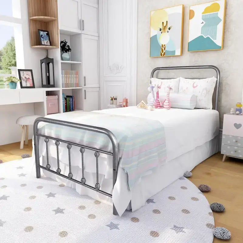 Victorian Vintage Style Metal Bed Frame