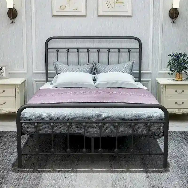 Victorian Vintage Style Metal Bed Frame