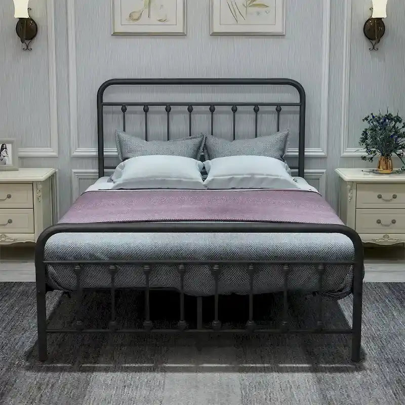 Victorian Vintage Style Metal Bed Frame