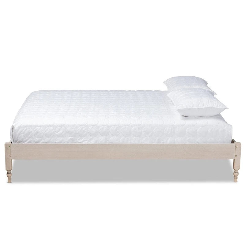 The Gray Barn Melanie Mount French Bohemian Wood Platform Bed Frame