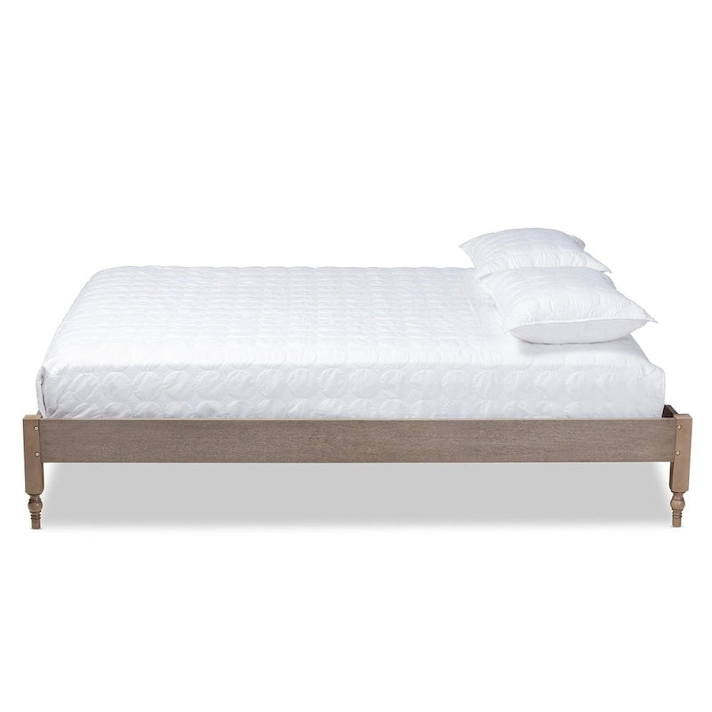 The Gray Barn Melanie Mount French Bohemian Wood Platform Bed Frame