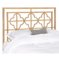 SAFAVIEH Ilona French Metal Quatrefoil Headboard