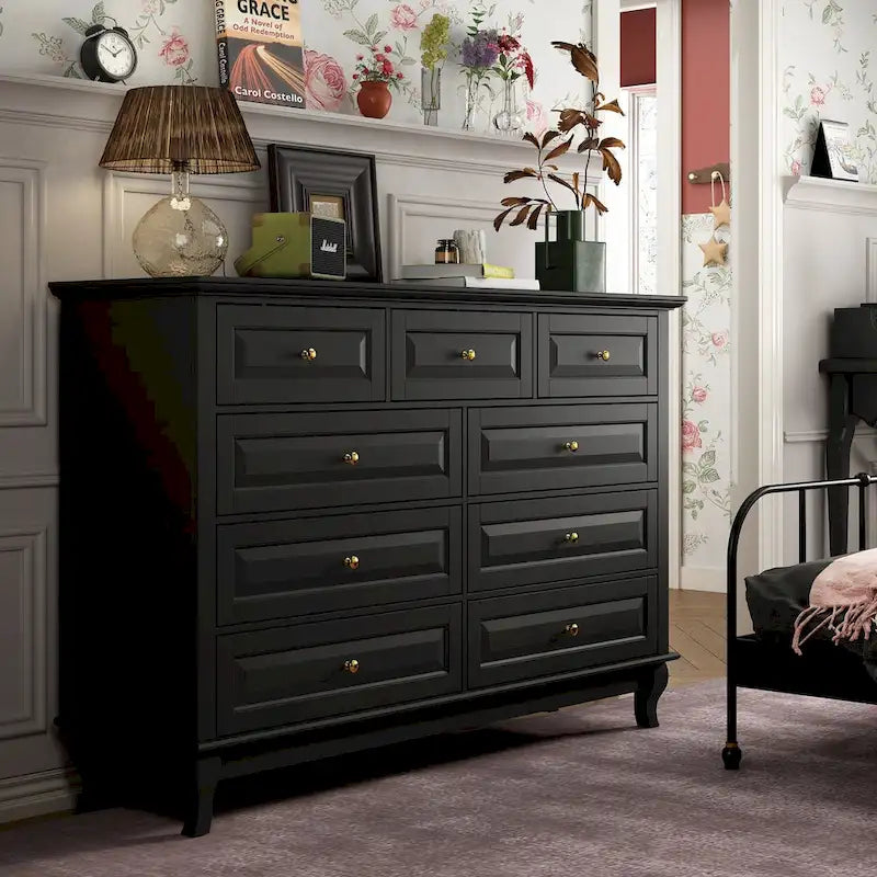 Versatile 55.1 Dresser: Chic Storage for Any Room TV Stand Side Table