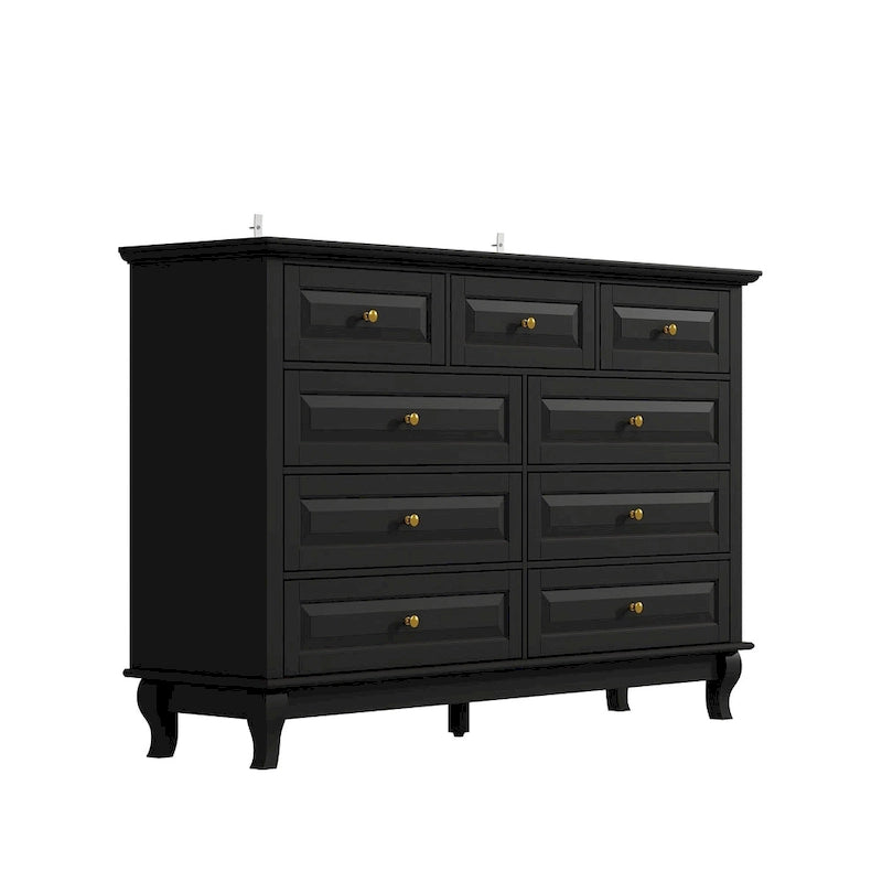 Versatile 55.1 Dresser: Chic Storage for Any Room TV Stand Side Table
