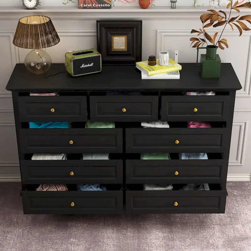 Versatile 55.1 Dresser: Chic Storage for Any Room TV Stand Side Table