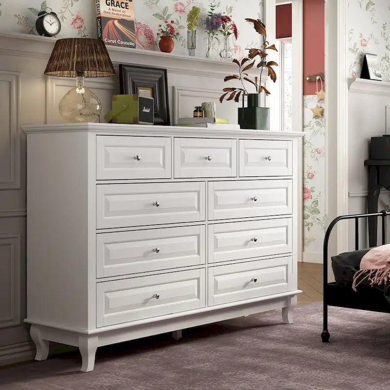 Versatile 55.1 Dresser: Chic Storage for Any Room TV Stand Side Table