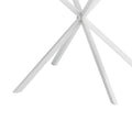 42.13 Modern Cross Leg Round Dining Table