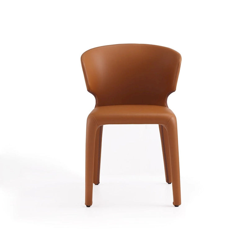 Carson Carrington Idloken Leather Upholstered Dining Chair - N/A